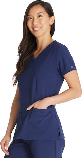 Dickies Essentials Women's Navy Blue Medical Blouse
