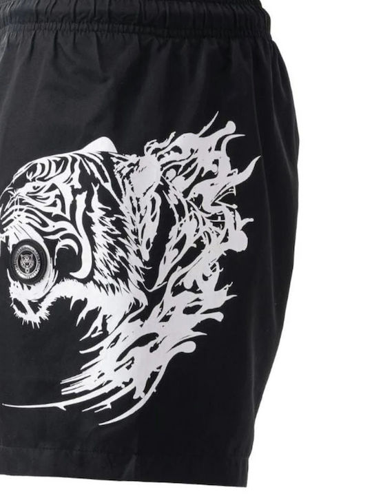 Tiger Patch Men's Swimwear Shorts Black