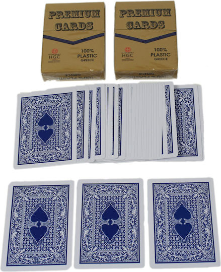 Pokeritems Τράπουλα 1τμχ Πλαστική Μπλε