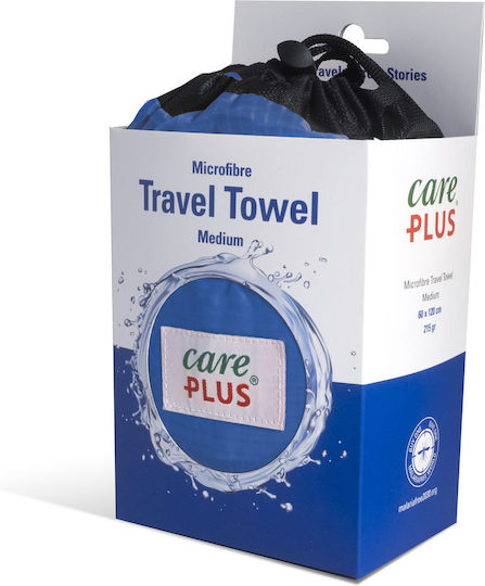 CarePlus Πετσέτα Microfiber Προσώπου σε Θήκη Πορτοκαλί 120x60εκ.
