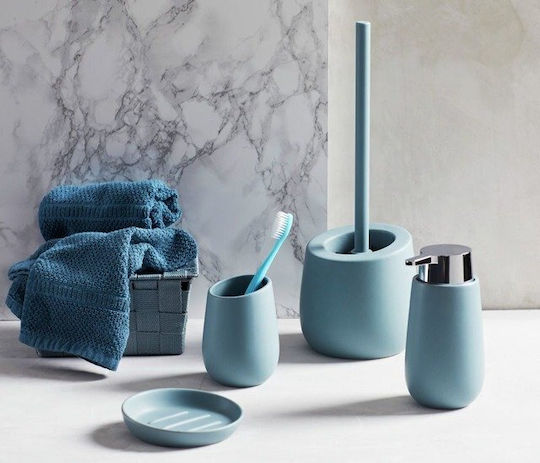 Wenko Badi Spender Keramik Blau 320ml