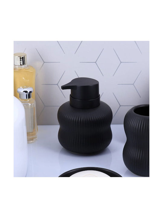 Atmosphera Spender Keramik Schwarz 300ml