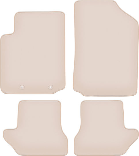 Premium Beige Floor Mats Citroen C3 Pluriel Cabrio 2003-2010