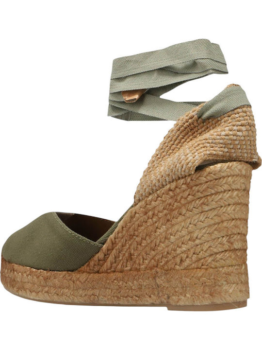 Mila 1 Women's Platform Espadrilles Khaki