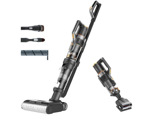 Jimmy HW10 Pro Επαναφορτιζόμενη Σκούπα 2 σε 1 Stick & Χειρός Μαύρη