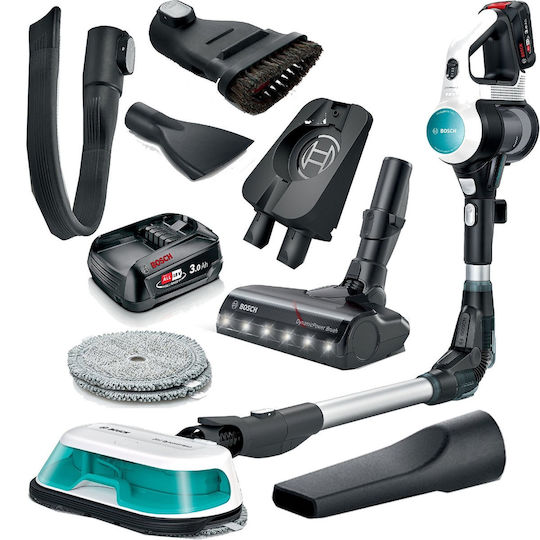 Bosch ProHygienic Rechargeable Stick Vacuum 18V Turquoise