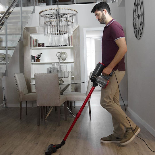 Cecotec Conga ThunderBrush 520 Ηλεκτρική Σκούπα 2 σε 1 Stick & Χειρός 600W