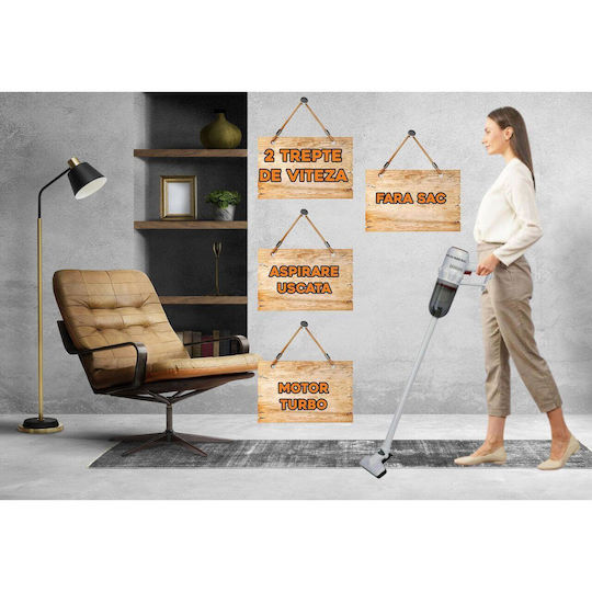 Hausberg Electrică Aspirator Stick Gri HB2024GR