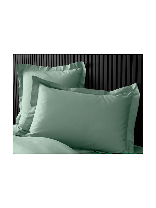 Douceur d'Intérieur Pillowcase Oxford Lime Green 50x70cm.