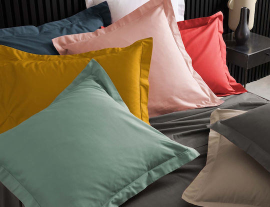 Douceur d'Intérieur Pillowcase Oxford Lime Green 50x70cm.
