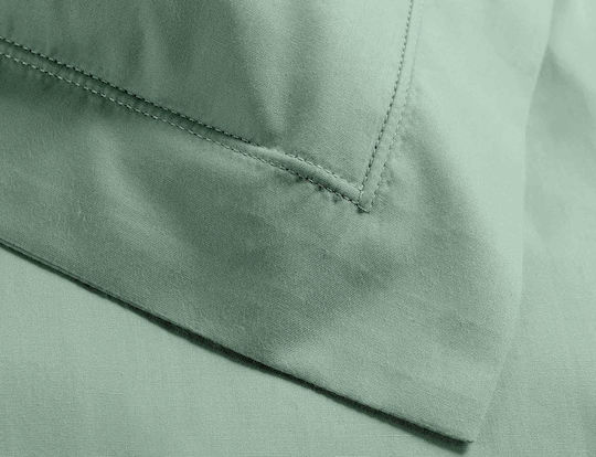 Douceur d'Intérieur Pillowcase Oxford Lime Green 50x70cm.