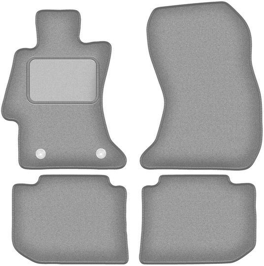 Gray Car Mats Subaru Xv Crossover 2011-2017