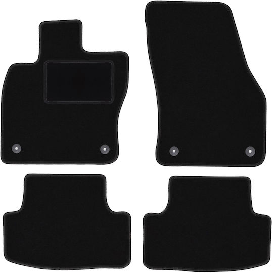 Velour Carpet Car Mats Set for Seat Ateca Crossover 2016