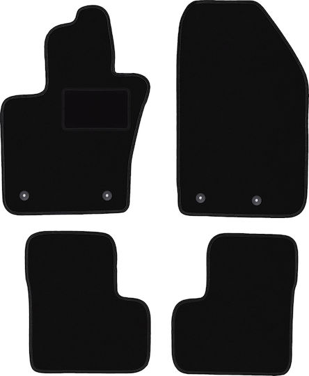 Velours Fußmatten Set Fiat 500x Crossover 2014-2018