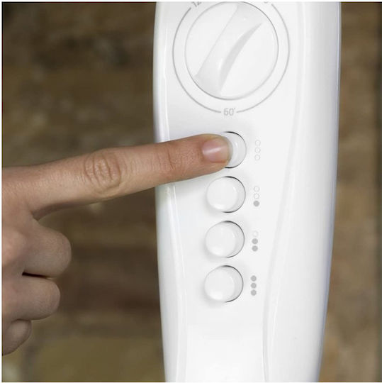 Cecotec EnergySilence 1010 Extremeflow Ανεμιστήρας Ορθοστάτης 65W Διαμέτρου 40cm Λευκός