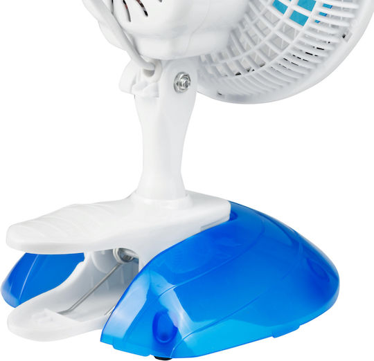 Hausberg Ventilator Cu Clemă 25W Diametru Ventilator 15cm Albastru