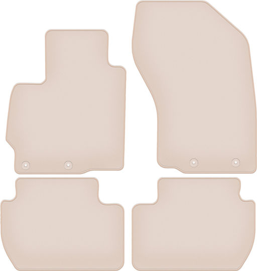 Premium Beige Fußmatten Citroen C-Crosser Crossover 2007-2012
