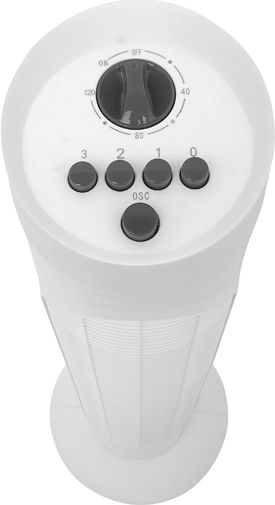 Eurolamp Tower Fan White 50w 83cm 300-24551