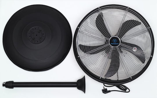 Westinghouse Ανεμιστήρας Ορθοστάτης 120W Διαμέτρου 50cm Μαύρος