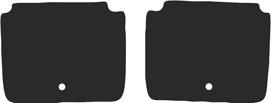 Rear Floor Mats Renault Latitude Sedan 2010-2015