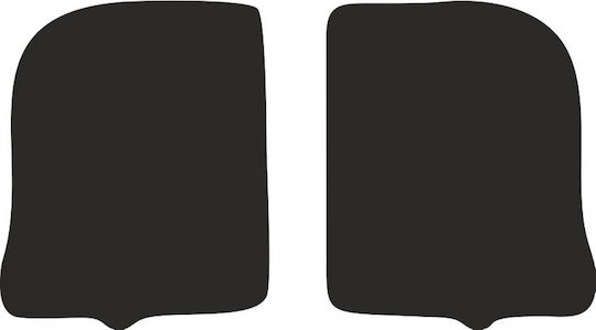 Rear Floor Mats for Audi 200 C3 Sedan Avant 1983-1991