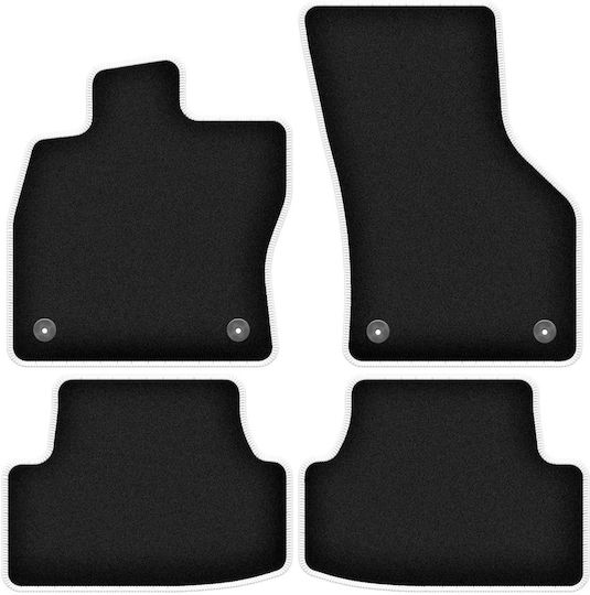 Carlux-silver Car Mats Volkswagen Golf Viii Alltrack Hatchback Kombi Variant 2019