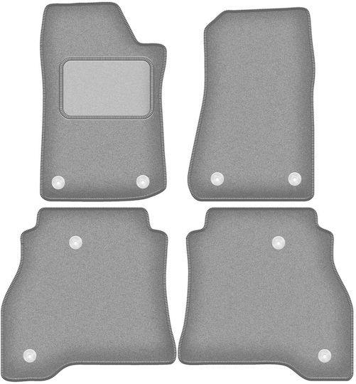 Gray Car Mats Jeep Gladiator 0 2019