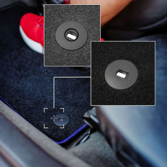 Covorașe auto Carlux-albastre pentru Kia Proceed III Hatchback Estate SW Sportback 2018