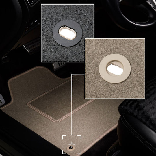 Beige Velvet Floor Mats Bmw 3 E36 Compact Coupe Sedan Wagon Touring 1991-2000