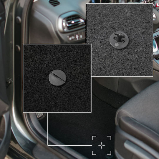 Basic Black Velvet Floor Mats Bmw Z4 E86 Coupe 2002-2008