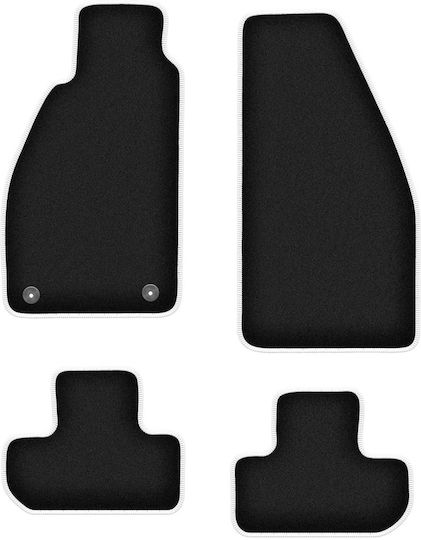 Carlux-silver Car Mats Alfa Romeo Spider Coupe Cabrio 1995-2005