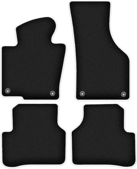 Carlux-silver Car Mats Volkswagen Passat Cc Coupe 2008-2012