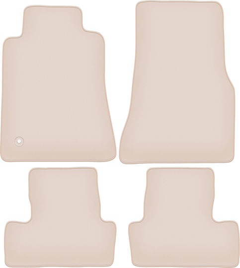 Premium Beige Floor Mats Ford Mustang Mk5 Coupe 2004-2014