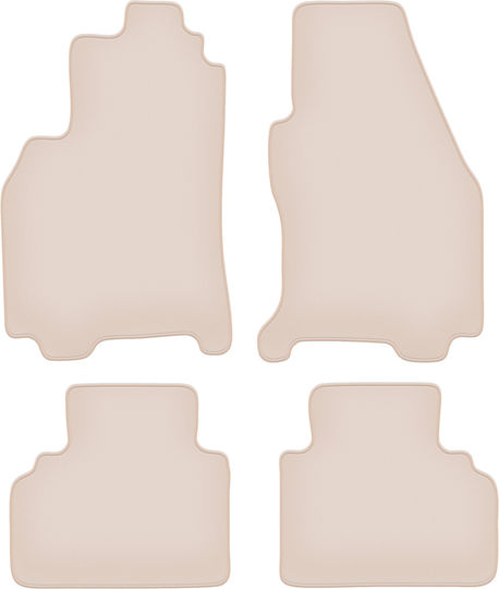 Premium Beige Fußmatten Ford Cougar Coupe 1998-2004