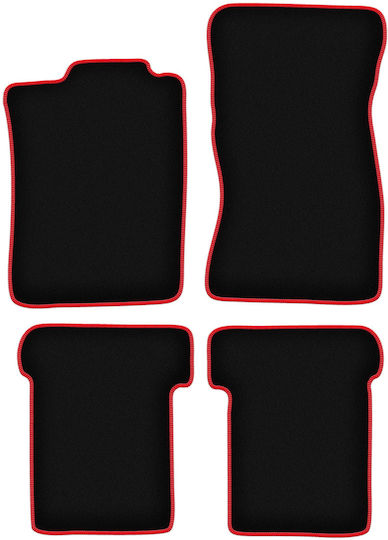 Carlux-red Car Mats Volkswagen Corrado Coupe 1988-1994