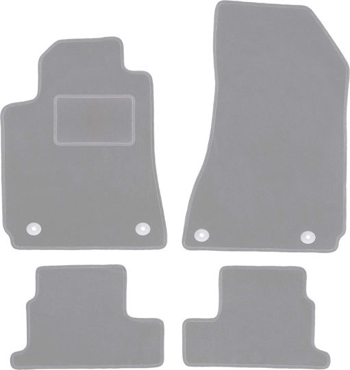 Gray Car Mats for Alfa Romeo Brera Coupe 2005-2010