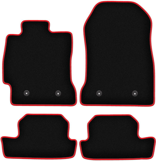 Carlux-rote Autoteppiche Subaru BRZ Coupe 2011
