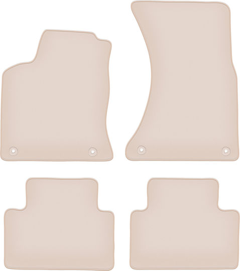 Premium Beige Floor Mats Porsche Macan Suv 2013