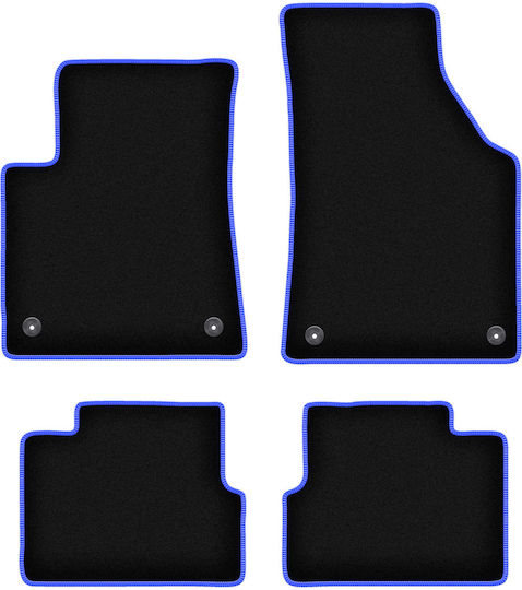 Carlux-blue Car Floor Mats Jeep Cherokee Kl Suv 2013