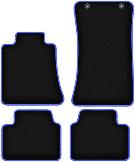 Carlux Blue Car Mats Alfa Romeo Giulia Set Front and Back 2016
