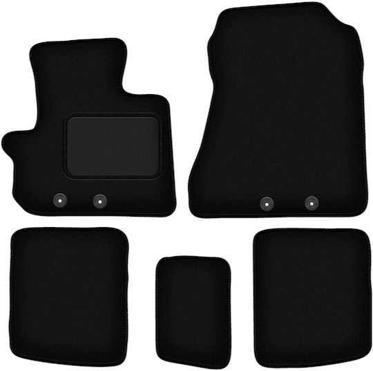 Velours Fußmatten Set Toyota IQ Hatchback 2009