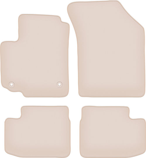 Premium Beige Floor Mats Suzuki Sx4 I Hatchback 2006-2014