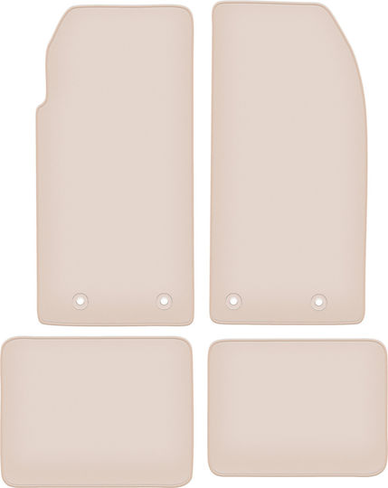 Premium Beige Fußmatten Peugeot 205 Cabrio 1983-1998
