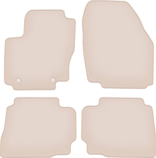 Premium Beige Fußmatten Ford Mondeo Mk4 Liftback Limousine Kombi 2007-2012