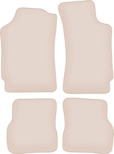 Premium Beige Fußmatten Skoda Felicia Hatchback Kombi 1994-2001