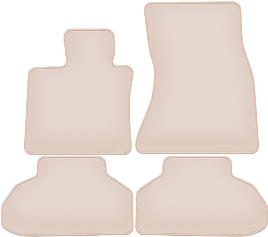Premium Beige Car Mats Bmw X6 F16 SUV 2014-2020