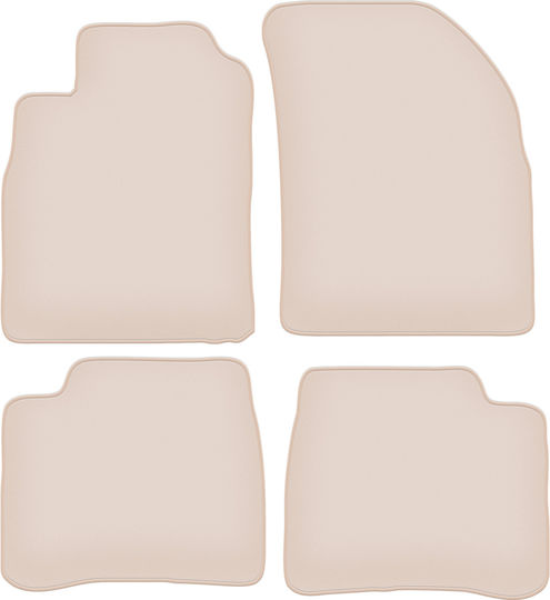 Premium Beige Fußmatten Hyundai Sonata III Limousine 1999-2005