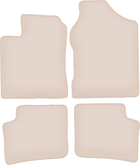 Premium Beige Fußmatten Daihatsu Trevis Hatchback 2006-2009
