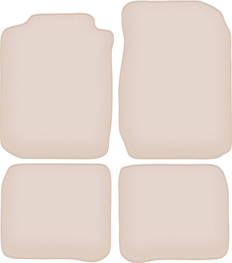 Premium Beige Floor Mats Toyota Corolla E11 Hatchback 1997-2001