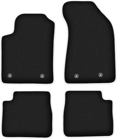 Carlux-silver Car Mats Lancia Delta Iii Hatchback 2008-2014